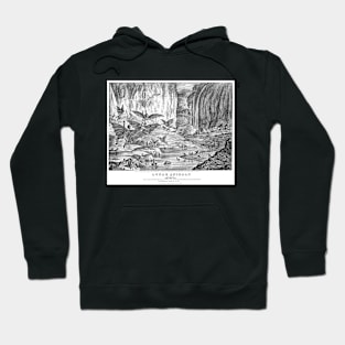 Lunar Animals & Other Objects Sci-Fi/Fantasy Winged People 1835 Hoodie